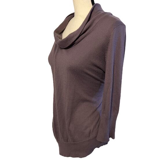 Jessica Simpson Womens Asymmetrical Sweater Purple Size Large - Picture 3 of 6
